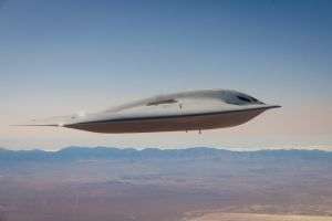 PHOTO: B-21 Raider, the sixth-generation stealth bomber during testing at Edwards Air Force Base, California. (Photo source: facebook / United States Air Force)